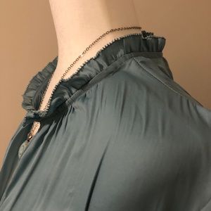 LOFT Blouse in soft blue/green colour.